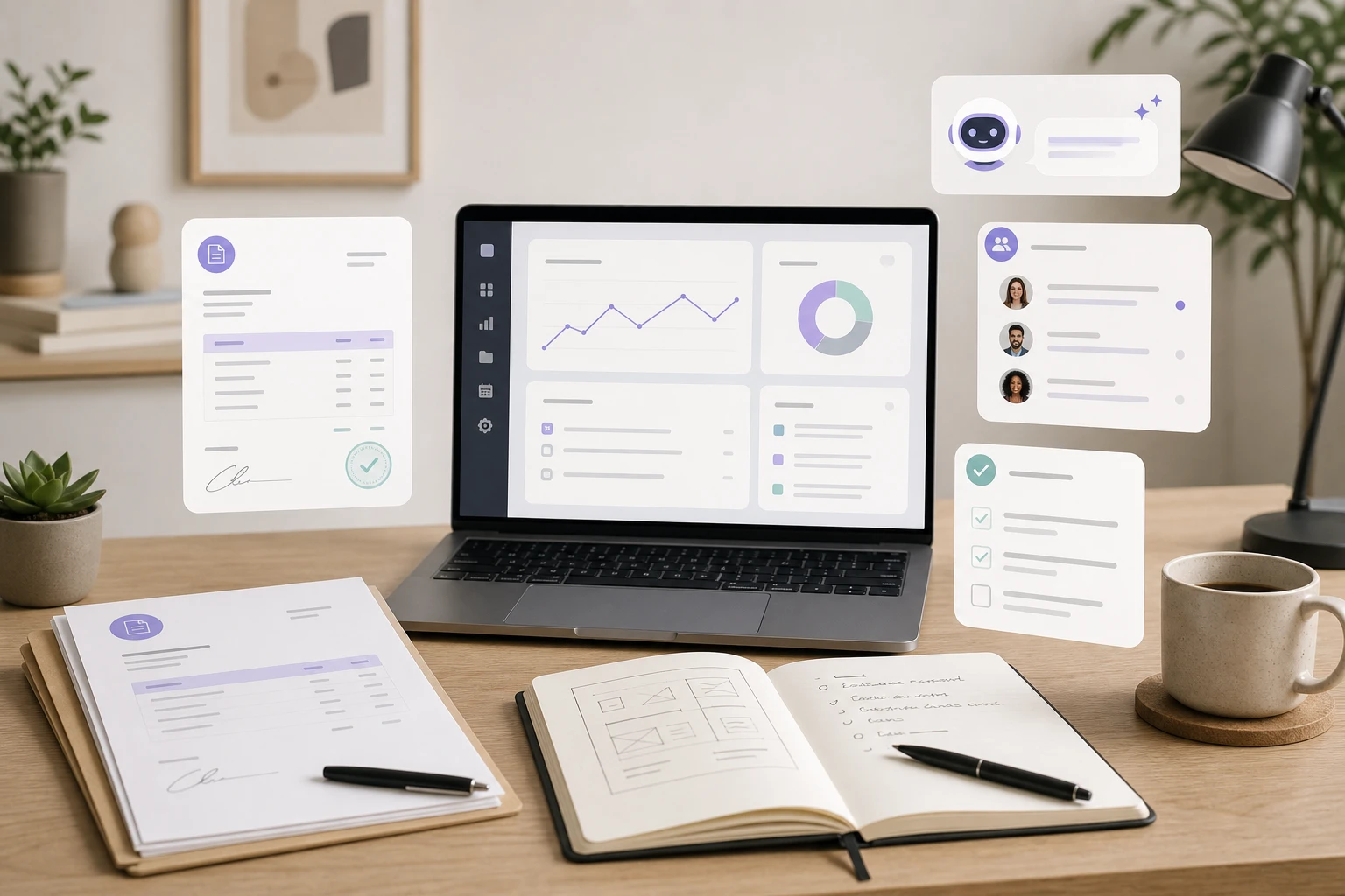 Adopsi AI untuk Administrasi: Freelancer Mulai Merapikan MOM, Invoice, dan Follow Up