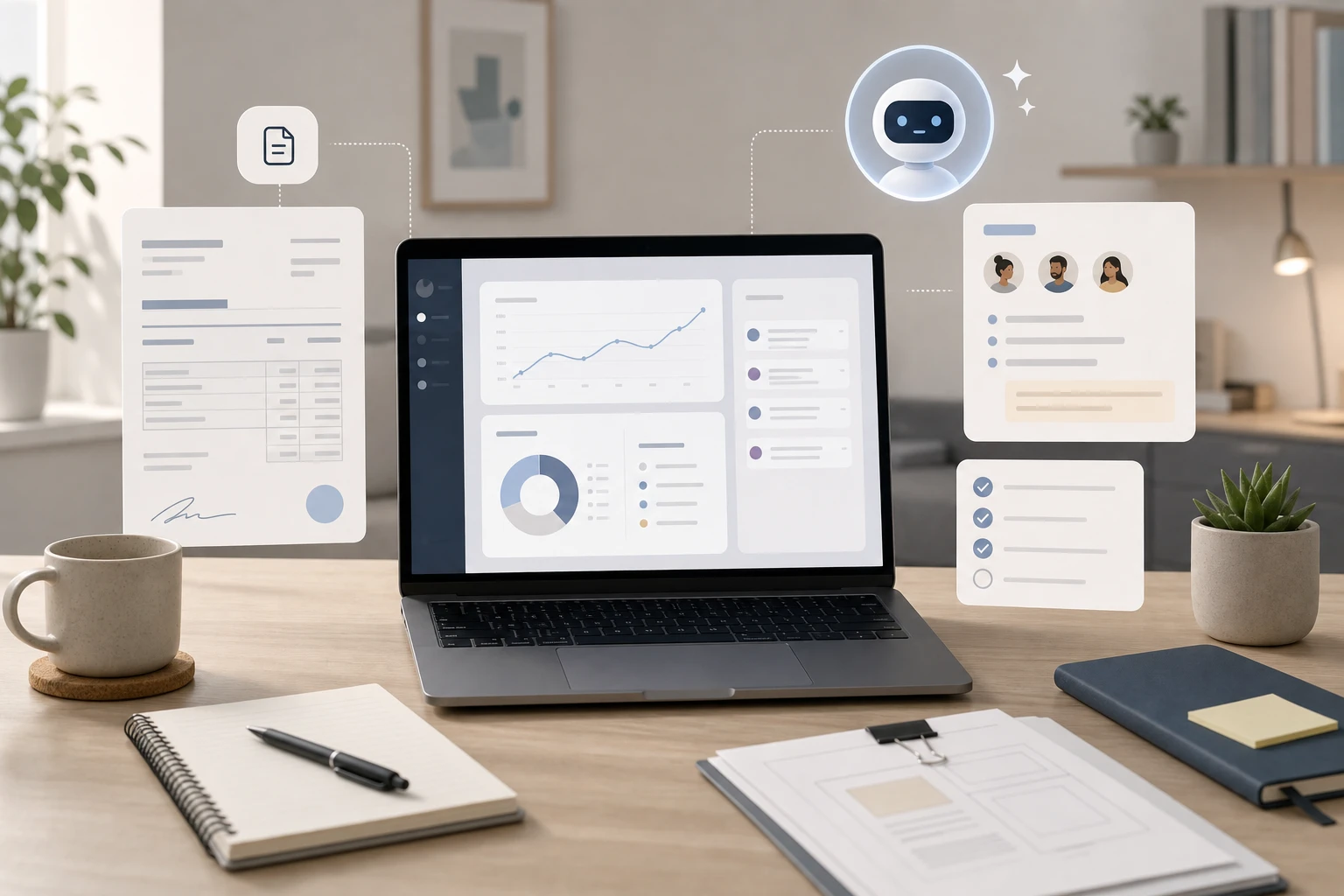 Adopsi AI untuk Administrasi: Freelancer Mulai Merapikan MOM, Invoice, dan Follow Up