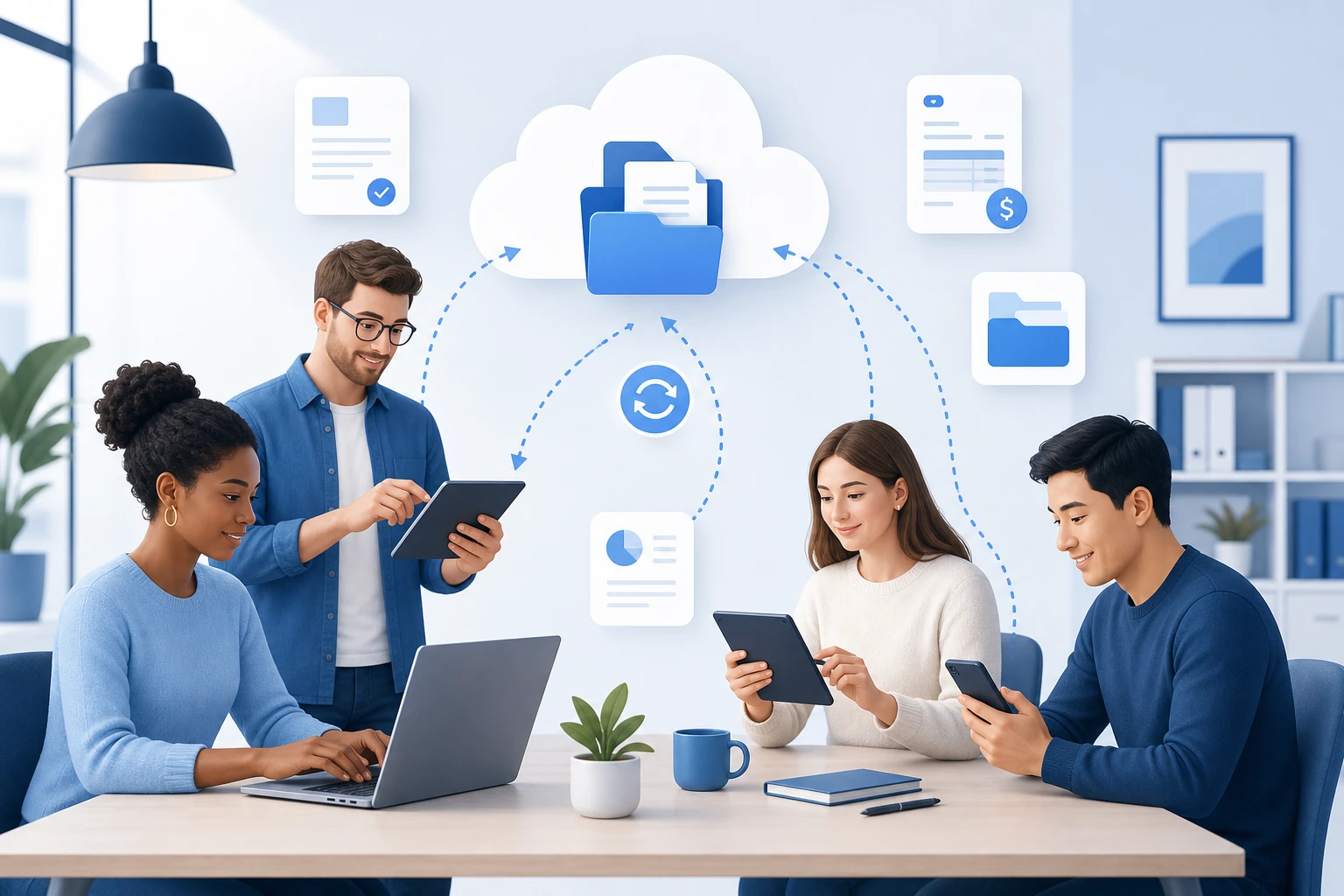 Cloud Sync untuk Kerja Tim Kecil: Dokumen Agensi Makin Lintas Perangkat