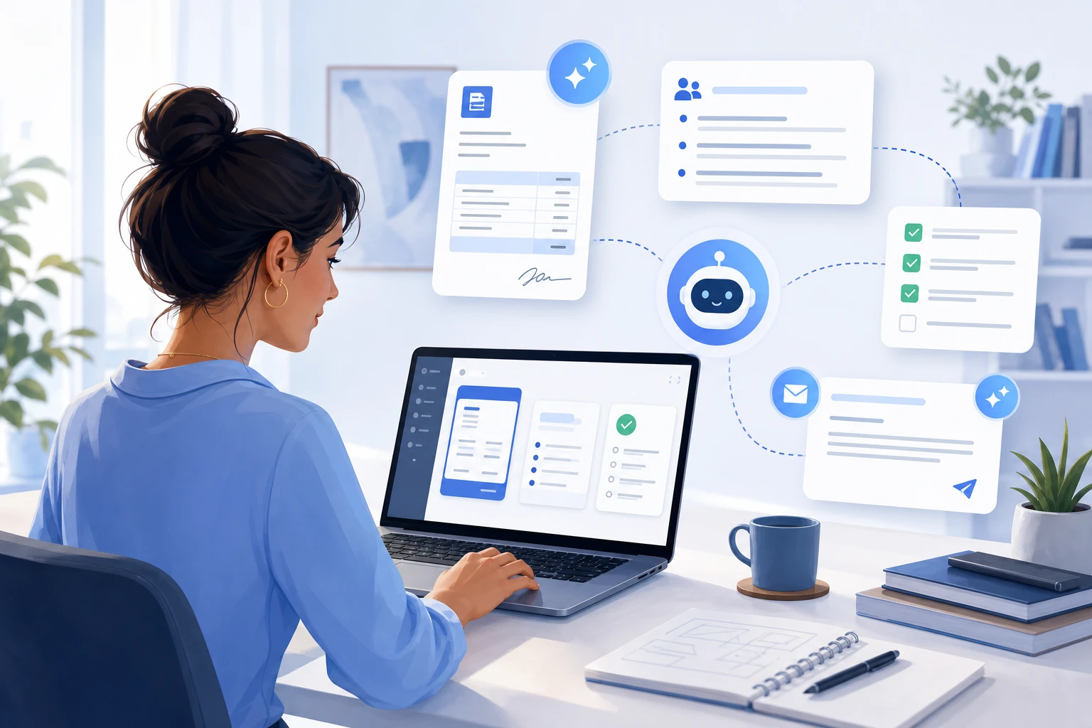 Adopsi AI untuk Administrasi: Cara Freelancer Merapikan MOM, Invoice, dan Follow Up