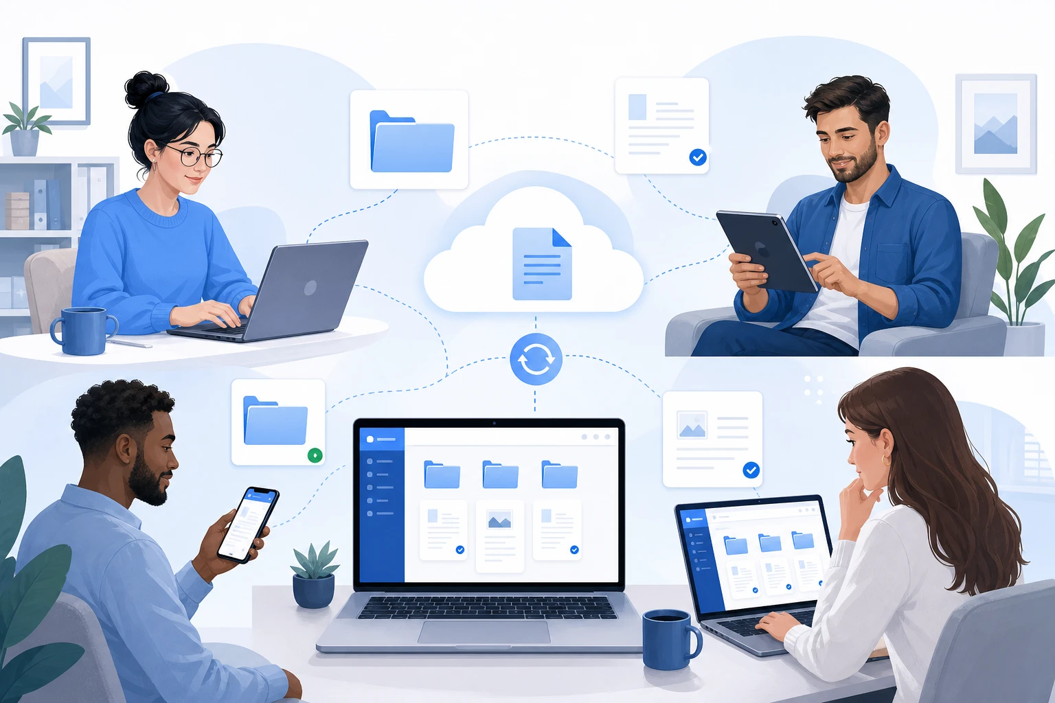 Tim Kecil Makin Bergantung pada Cloud Sync untuk Dokumen Kerja
