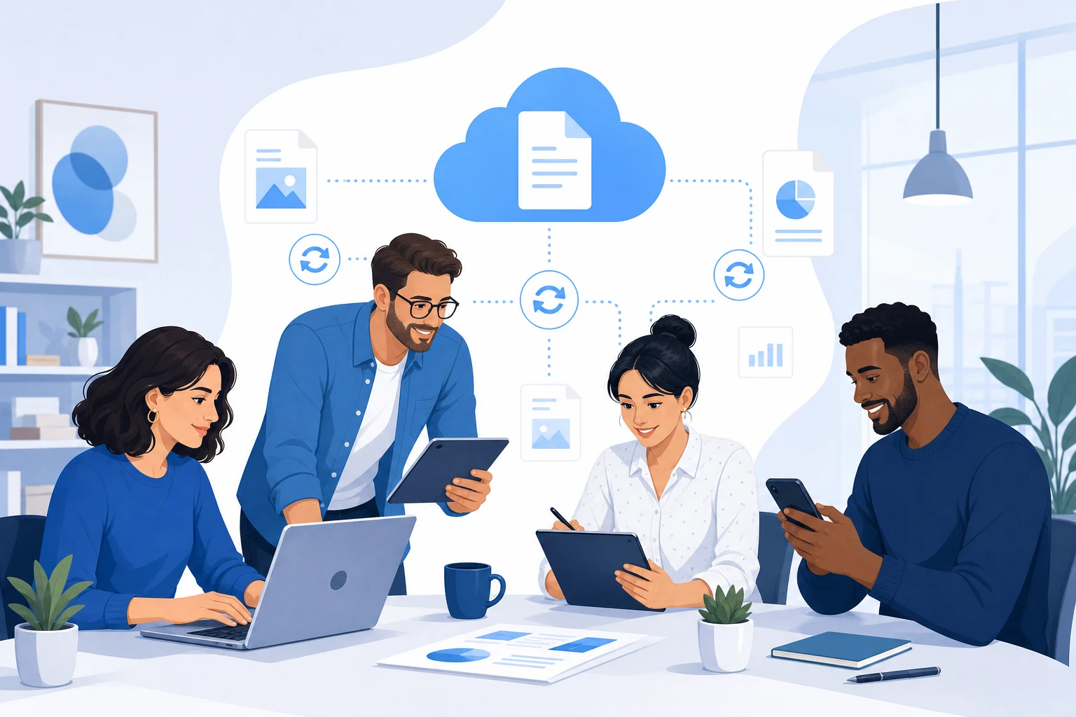 Tim Kecil Makin Bergantung pada Cloud Sync untuk Dokumen Kerja