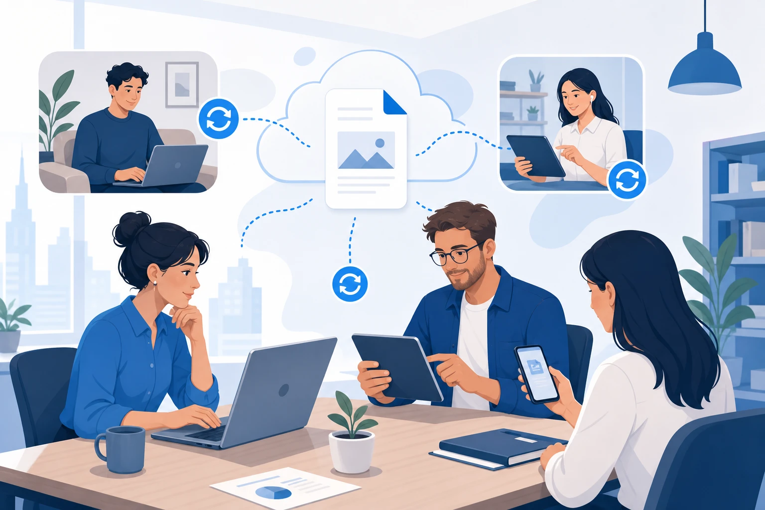 Cloud Sync untuk Kerja Tim Kecil: Dokumen Operasional Makin Lintas Perangkat