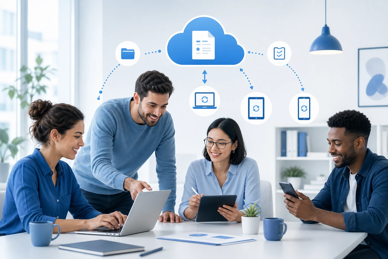 Cloud Sync untuk Kerja Tim Kecil: Dokumen Lintas Perangkat Makin Penting