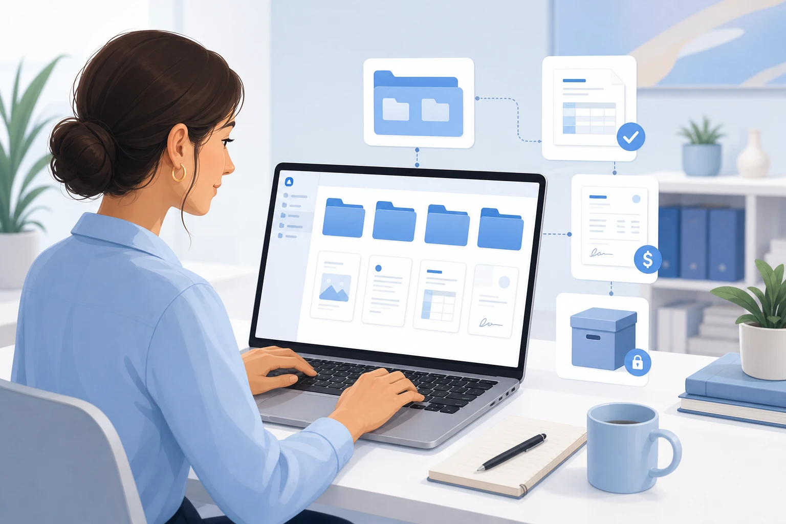 Cara Merapikan Dokumen Klien Tanpa Spreadsheet yang Berantakan